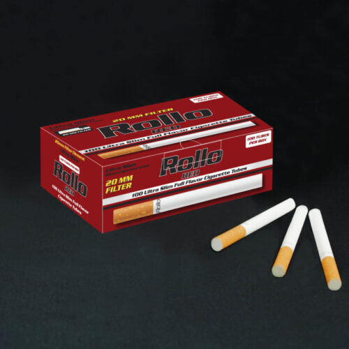 Rollo Red Ultra Slim Cigarette Tubes