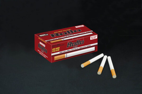 Rollo Red Ultra Slim Cigarette Tubes