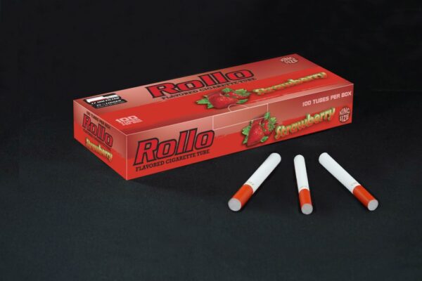 Rollo Strawberry Flavored Cigarette Tubes