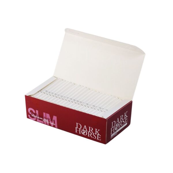 Dark Horse White Super Slim 6.5mm Tubes