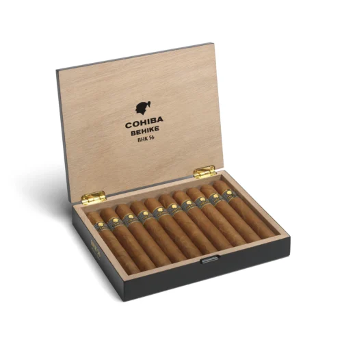 Cohiba Behike 56 Cuban Cigars | Authentic 10-Count Box | Laguito No. 6 Vitola