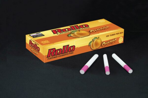 Rollo Orange Flavored Cigarette Tubes