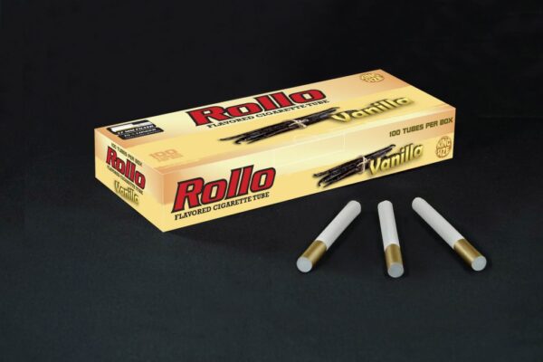 Rollo Vanilla Flavored Cigarette Tubes – 100ct Box