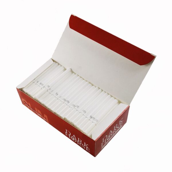 Dark Horse Super Slim Extra Long WHITE Filter Tubes – 200 Count Box