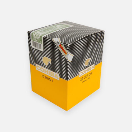 Cohiba Siglo II 5×5 Pack – Box of 25 Cigars