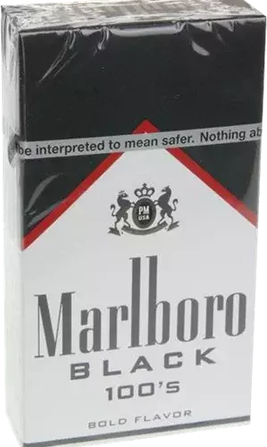 Marlboro Black 100’s – Hard Pack