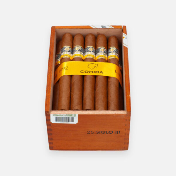 Cohiba Siglo III – Slide Lid Box (SLB) of 25