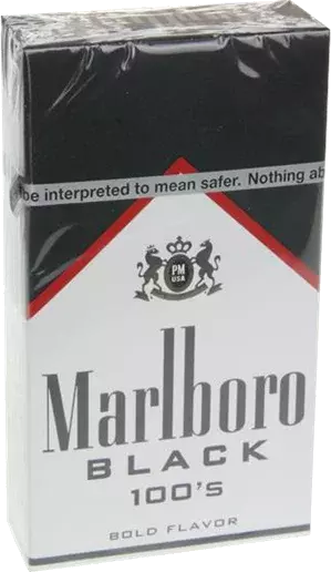 Marlboro Black 100’s – Hard Pack