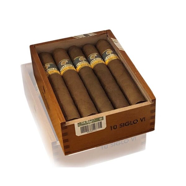 Cohiba Siglo VI Cuban Cigars | Authentic 10-Count Cabinet | Cañonazo Vitola