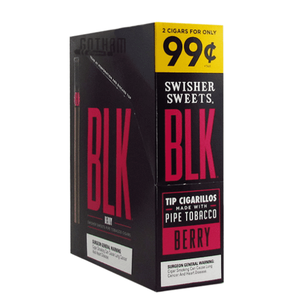 Swisher Sweets BLK Berry Tip Cigarillo