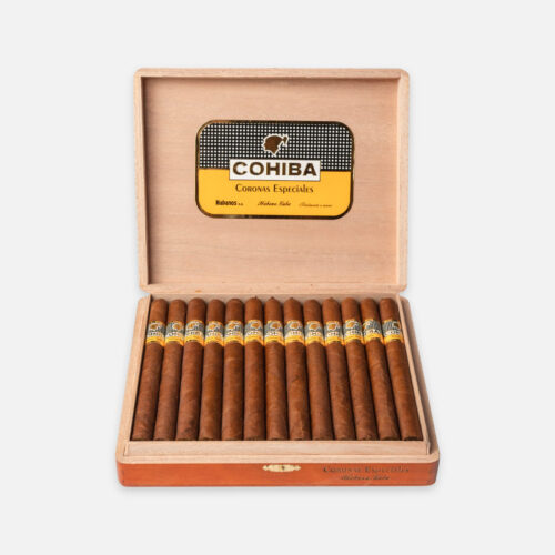 Cohiba Coronas Especiales – Box of 25 (Lacquered Dress Box)