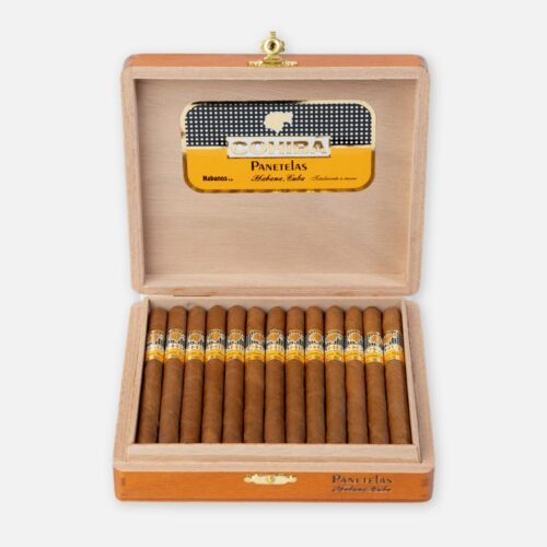 Cohiba Panetelas Cuban Cigars | Authentic 25-Count Box | Laguito No. 3 Vitola
