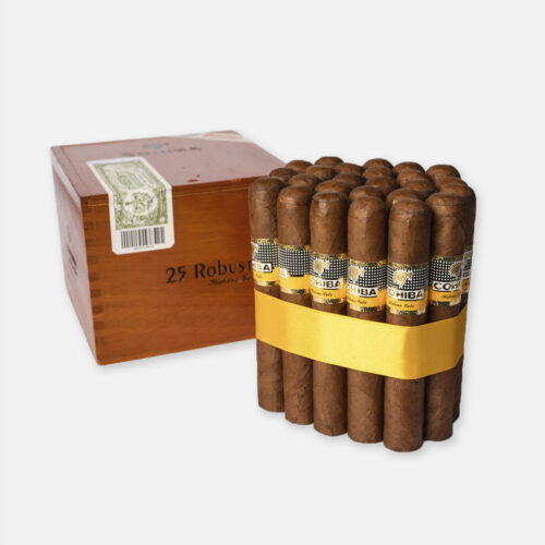 Cohiba Robustos – Slide Lid Box (SLB) of 25