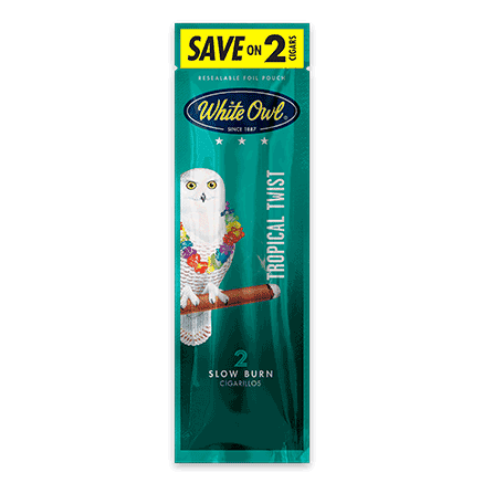 White Owl Tropical Twist Cigarillos – Bulk Box of 60