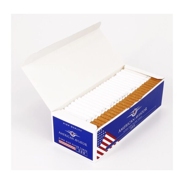 American Aviator Regular King Size Filter Tubes