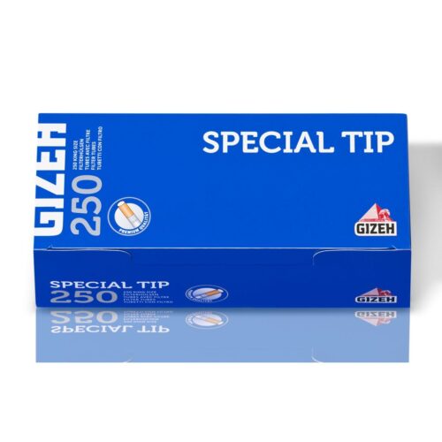GIZEH Special Tip King Size Filter Tubes – 250 Count Box