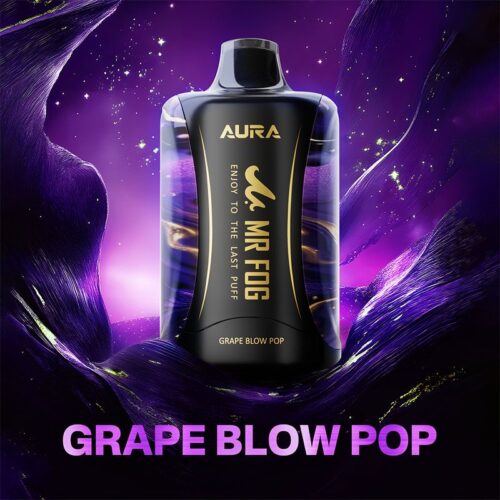 blacklabel-australia (102) Mr Fog Aura 60k Puffs Grape Blow Pop | Candy Series | Black Label Australia