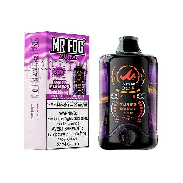 MR FOG AURA Grape Blow Pop