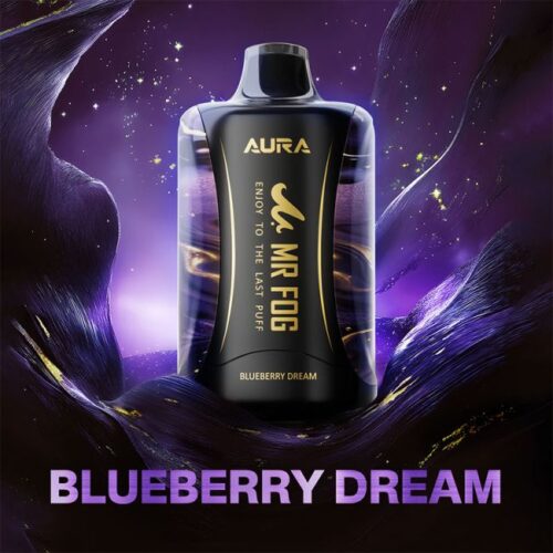 Mr Fog Aura 60k Puffs Blueberry Dream | High-Capacity Disposable Vape