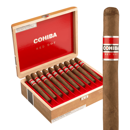 blacklabel-australia (14) Cohiba Red Dot Crystal Corona (5.5 x 42) โ Box of 20 Glass Tubes