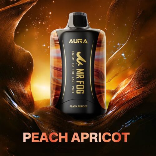 Mr Fog Aura 60k Puffs Peach Apricot