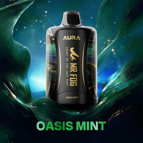Mr Fog Aura 60k Puffs Oasis Mint