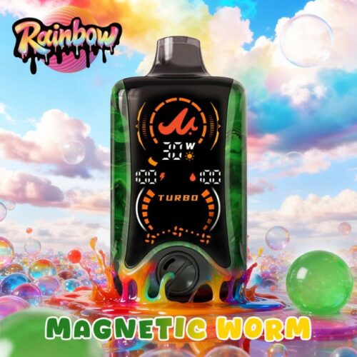 blacklabel-australia (181) Mr Fog Aura 60k Puffs Magnetic Worm