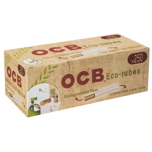 OCB Eco-Tubes Unbleached Filter Tubes