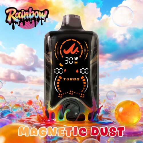 blacklabel-australia (201) Mr Fog Aura 60k Puffs Rainbow Magnetic Dust
