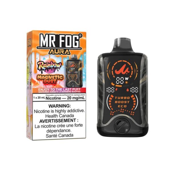 blacklabel-australia (203) Mr Fog Aura 60k Puffs Rainbow Magnetic Dust