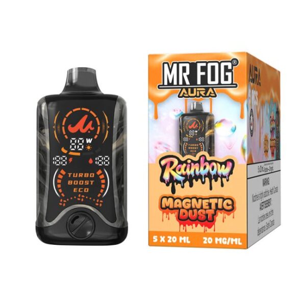 blacklabel-australia (204) Mr Fog Aura 60k Puffs Rainbow Magnetic Dust