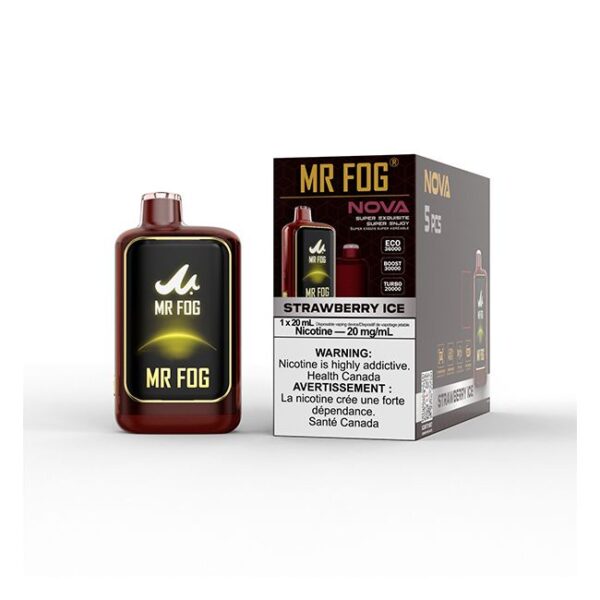 Mr Fog Nova 36k Puffs Strawberry Ice