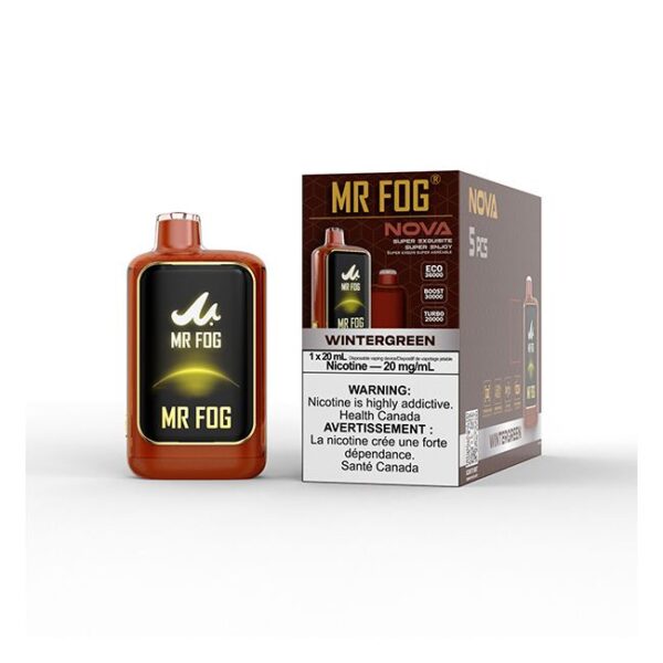 Mr Fog Nova 36k Puffs Wintergreen