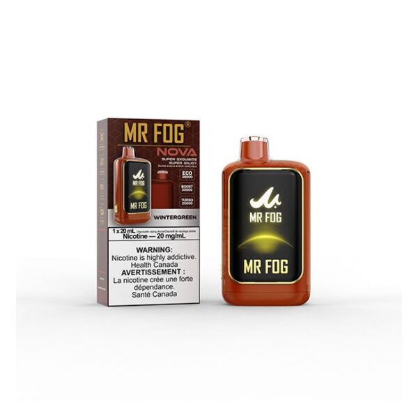 Mr Fog Nova 36k Puffs Wintergreen