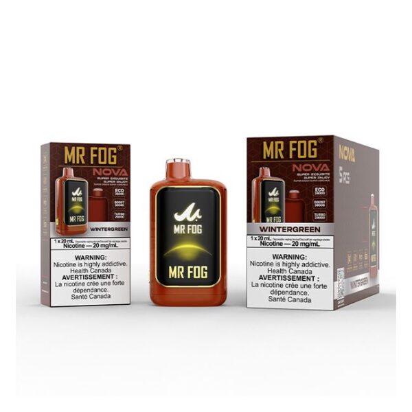 Mr Fog Nova 36k Puffs Wintergreen