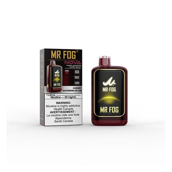 Mr Fog Nova 36k Puffs Cherry Watermelon Ice