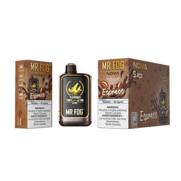 Mr Fog Nova 36k Puffs Espress