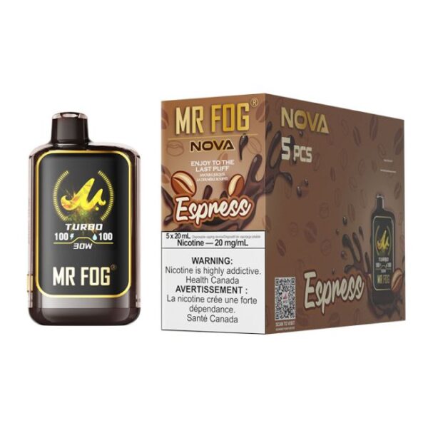 Mr Fog Nova 36k Puffs Espress