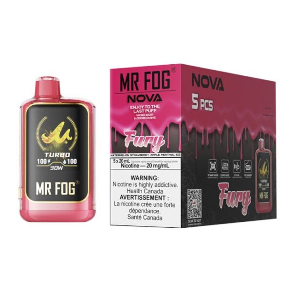 Mr Fog Nova 36k Puffs Fury Limited Edition - Black Label Australia