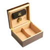 Small Ash Burl Cigar Humidor | Luxury Wood Storage