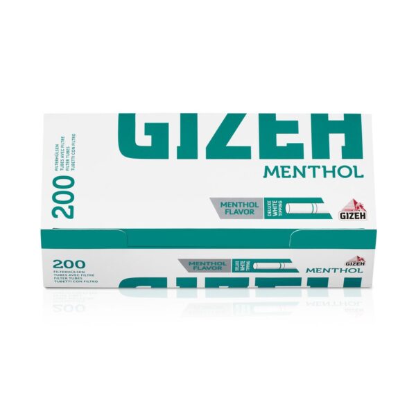GIZEH Menthol Extra Filter Tubes – 24mm XL Filter