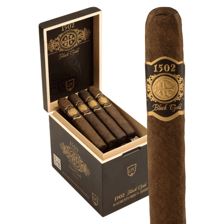 1502 Black Gold Robusto (5 x 50) – Box of 20 (Box-Pressed)
