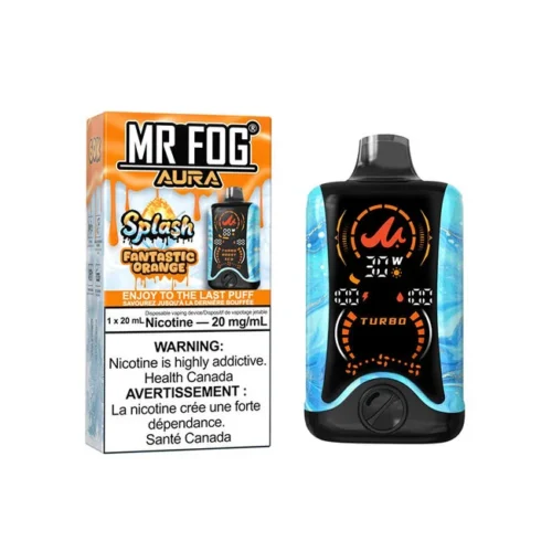 blacklabel-australia. (2) Mr Fog Aura 60k Puffs Fantastic Orange | Splash Edition | Black Label Australia