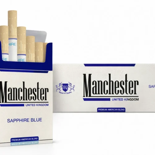 Manchester Sapphire Blue Carton