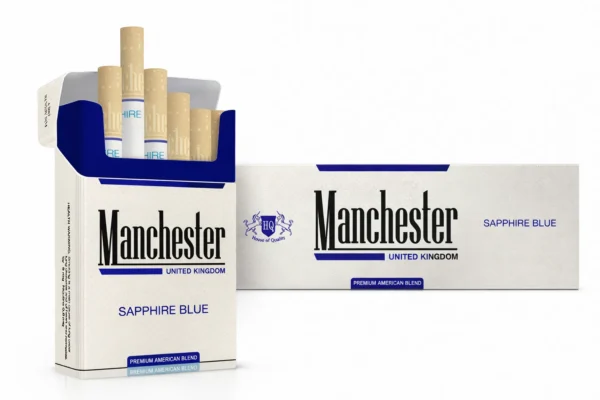 Manchester Sapphire Blue Carton