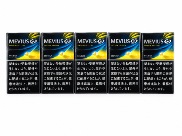 MEVIUS Option Yellow 5 Premium Menthol